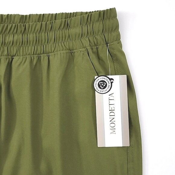 Mondetta Women's All Day Green Capri Mayfly Lightweight Stretch Size Large - Picture 8 of 15